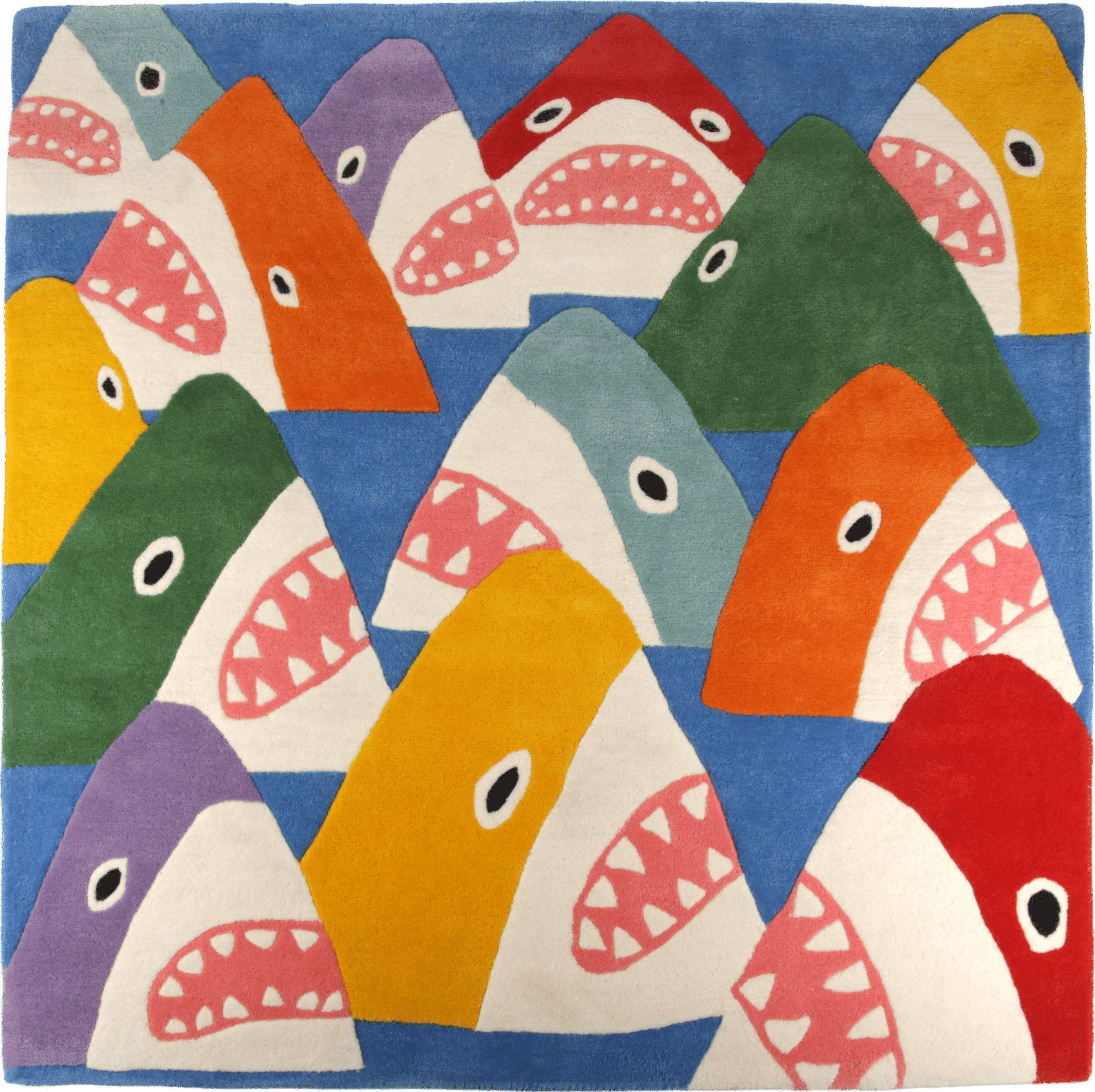 Shark Society Rug