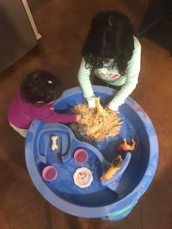 Making quicksand!