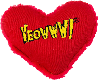 Yeowww! Catnip Heart Toy