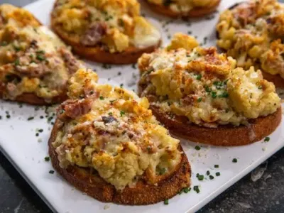 Cauliflower Toasts Recipe