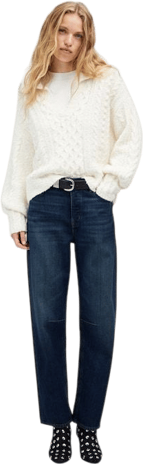 The Darted Barrel-Leg Jean