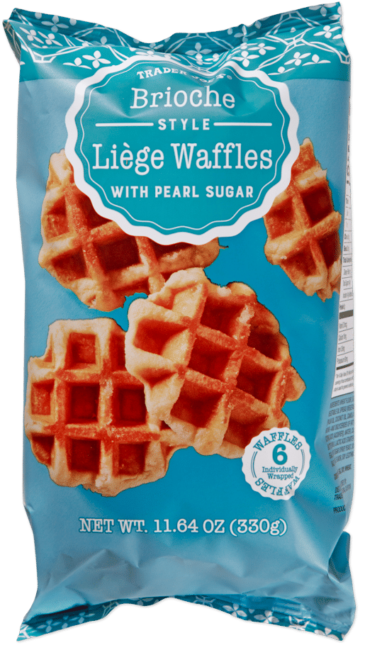 Trader Joe’s brioche style liège waffles