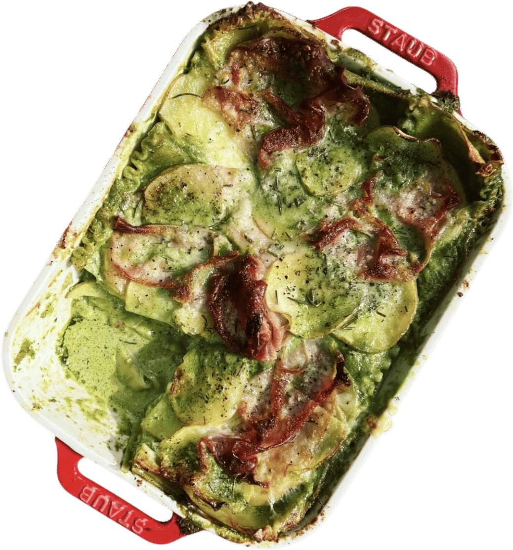 A Very Green and Creamy Lasagna (Molly Baz)