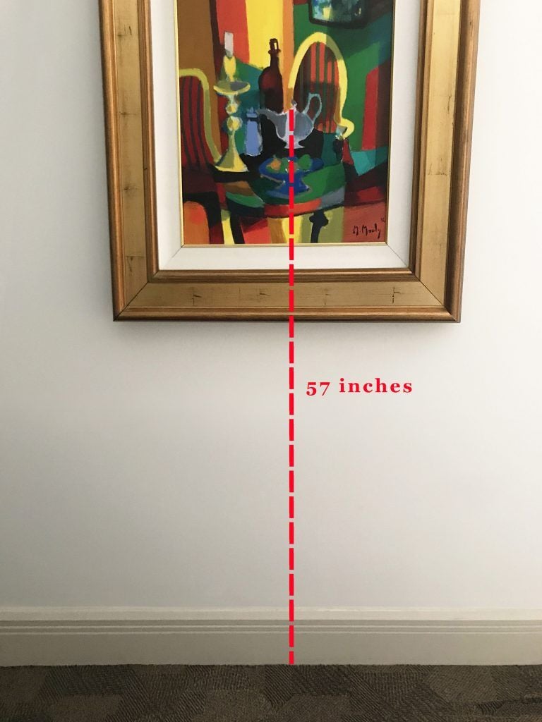 Hang Your Art the Right Height