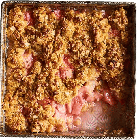 Rhubarb Crumble