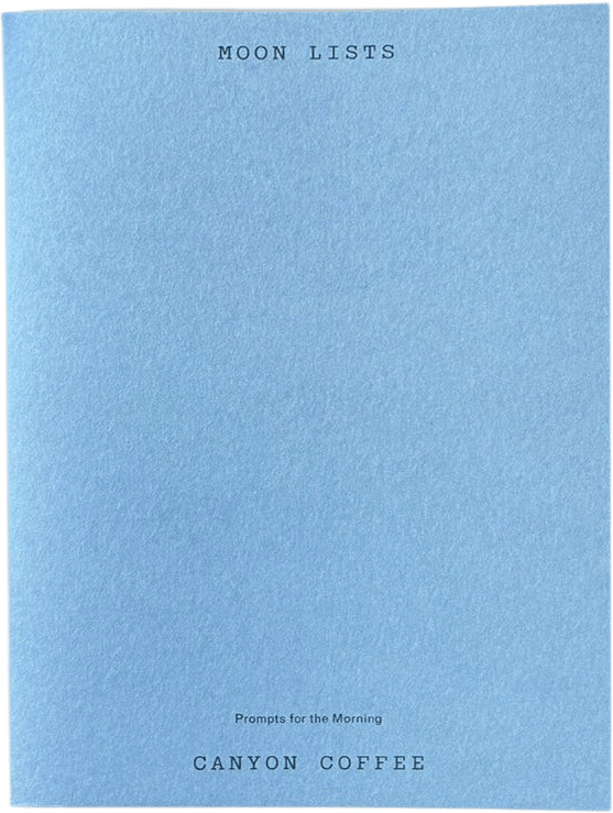 Canyon Coffee x Moon Lists