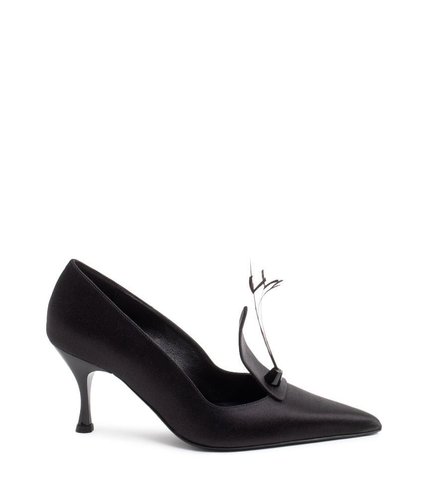 Renata Feather Satin Shoe