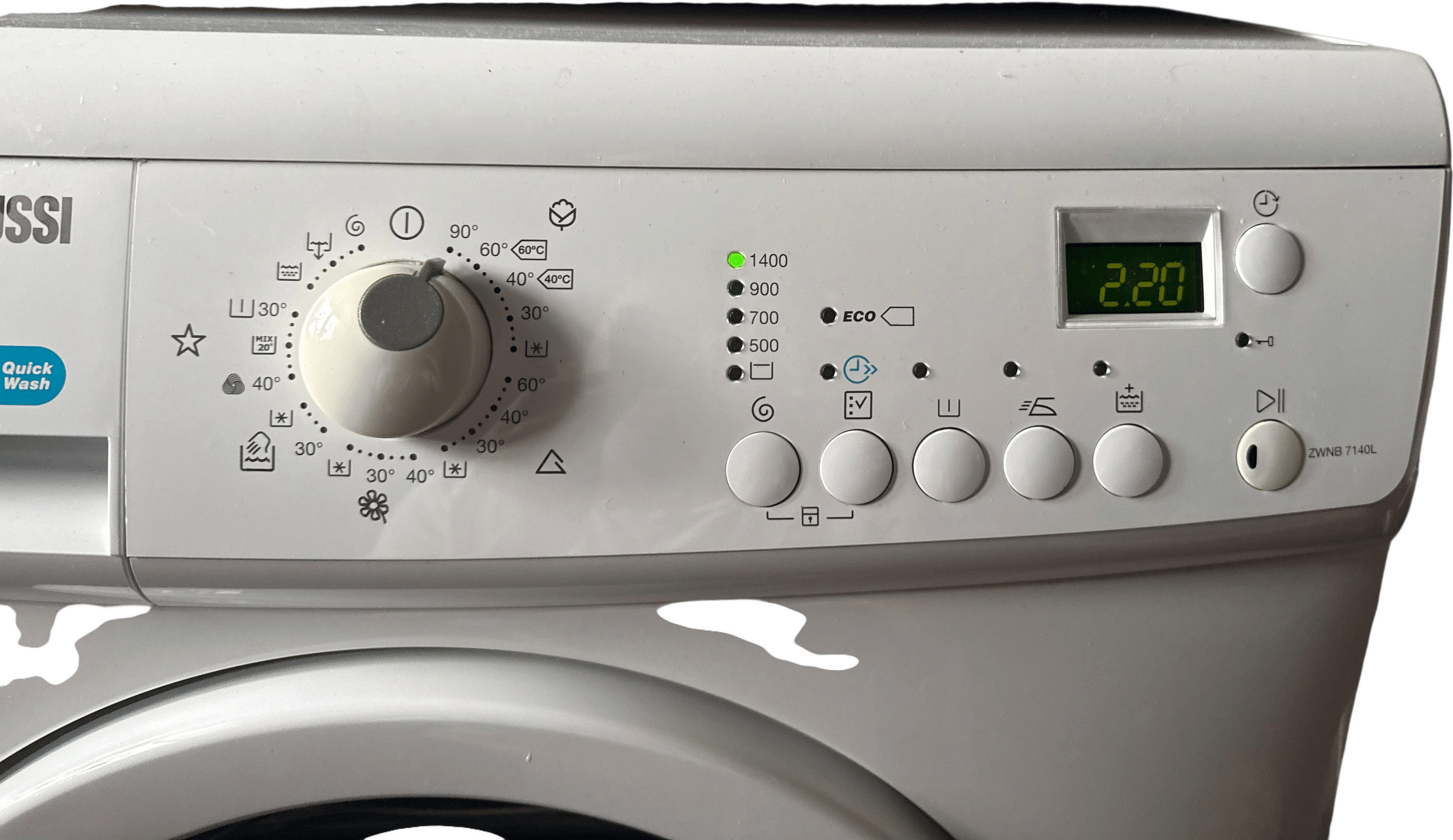 Your washing machine has a timer