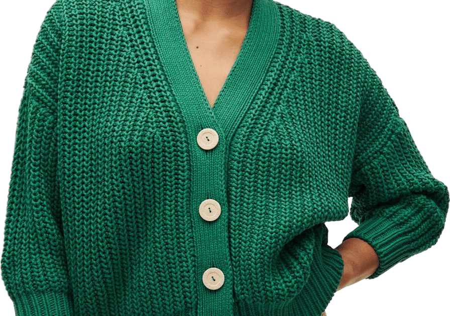 babaà cardigan no18 tree fern