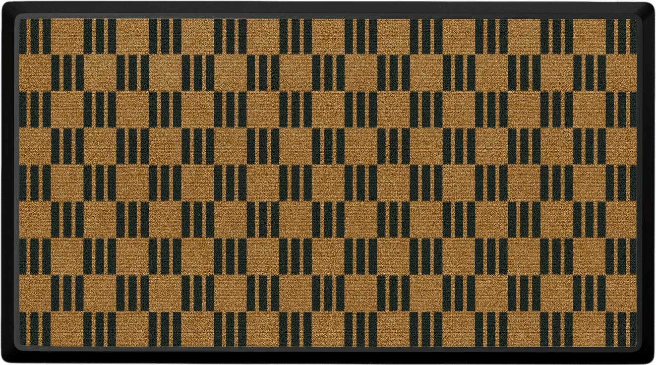 Parker Check Large Doormat | Ruggable 