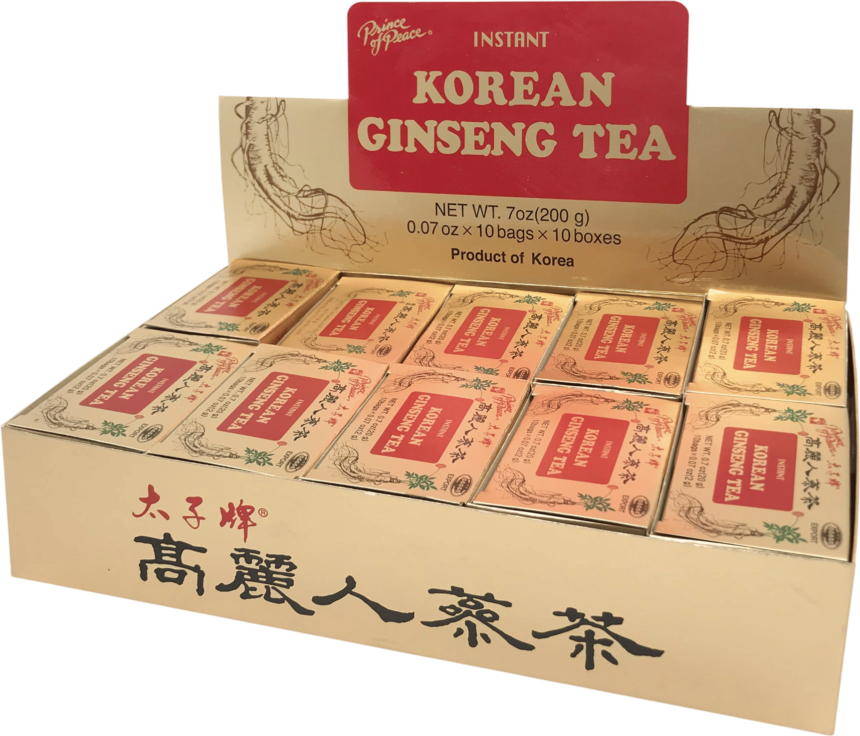 korean ginseng tea
