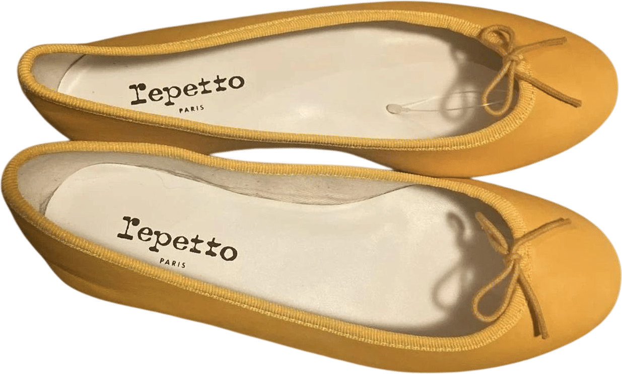 Repetto yellow ballet flats
