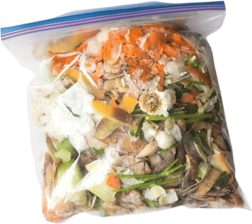 Freezing veggie scraps for stock