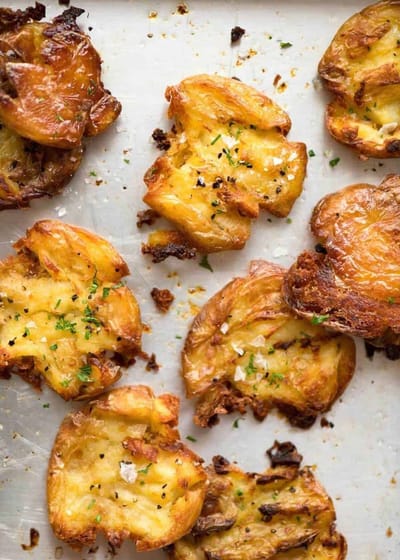 Ultra Crispy Smashed Potatoes Recipe