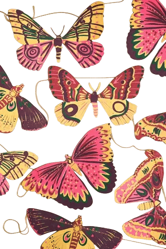 East End Press paper garland