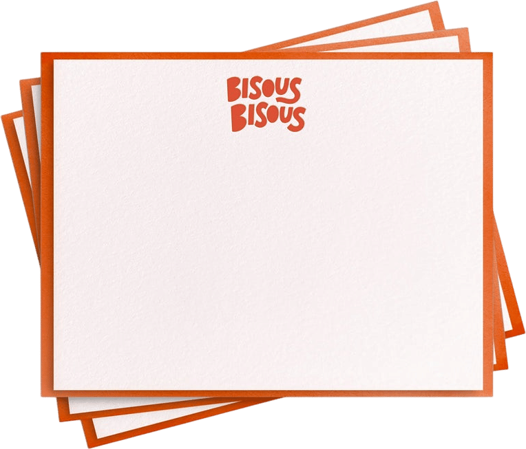 Bisous Bisous Stationery Set