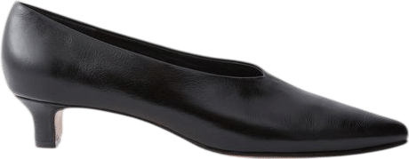 Clemmie Kitten Heel (Solid)