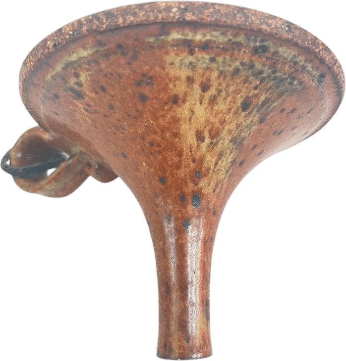Wally Schwab Studio Pottery Funnel Vintage PNW Ceramic Speckled Stoneware - Etsy