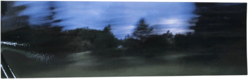 Bumper Sticker Show | Driving at Night The Near Far by Augusta Sparks