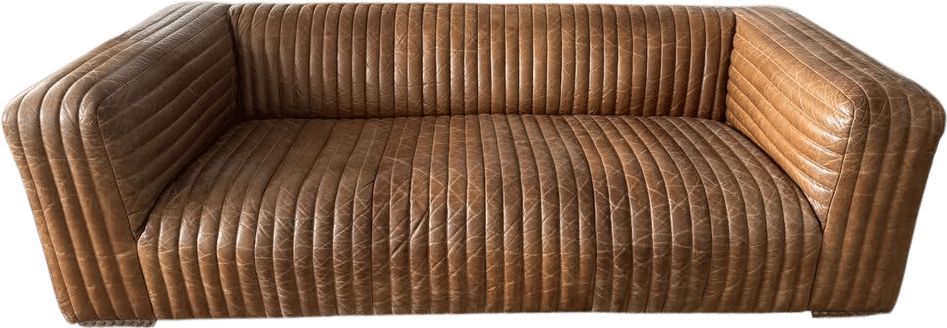 Tan Leather couch
