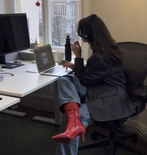 Going into the office
