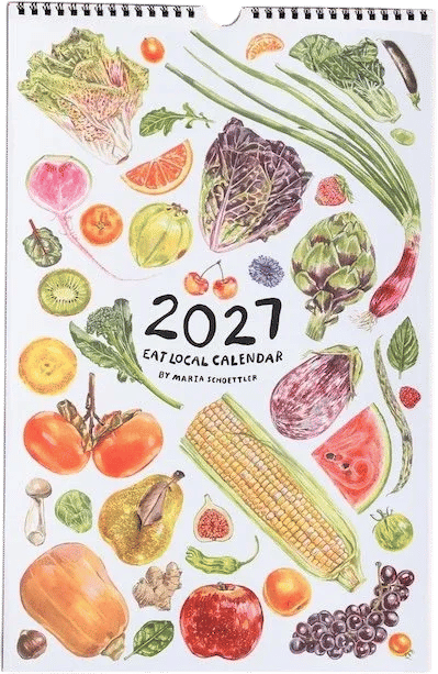 Maria Schoettler Eat Local Calendar