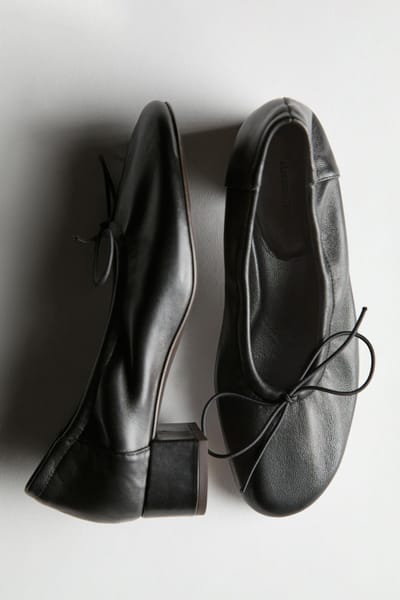 High-Heel Ballerinas