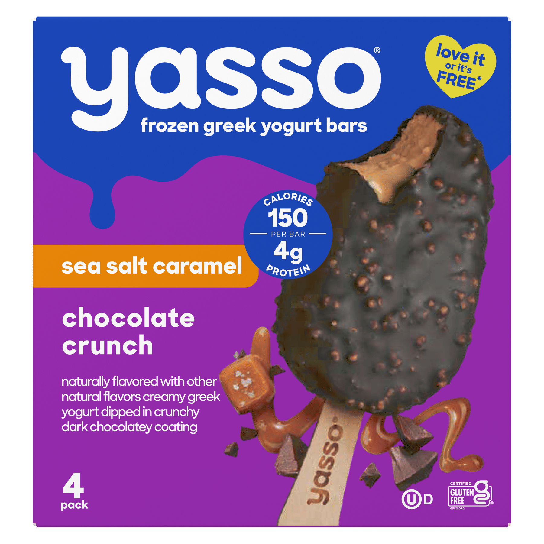 Sea Salt Caramel Chocolate Crunch Bars