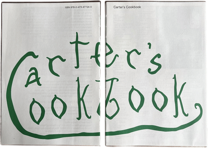 Carter’s Cookbooks