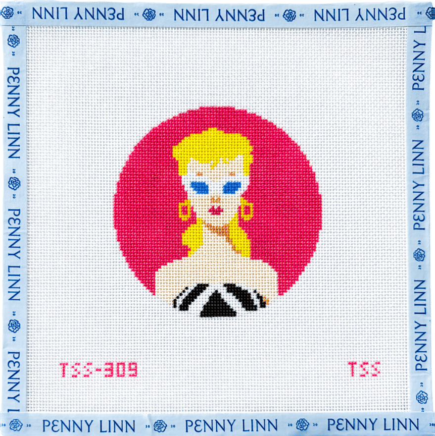 The Sassy Stitcher Retro Blonde Round