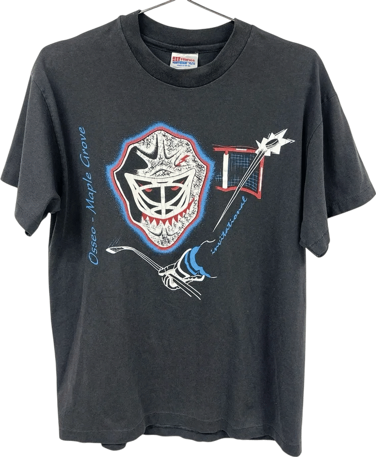 Vintage Hanes Hockey T-Shirt (M)