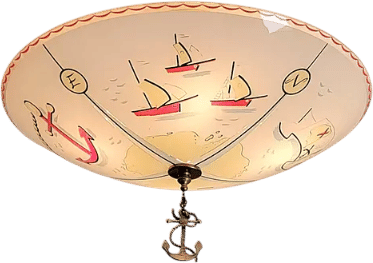 Vintage Nautical Ceiling Light