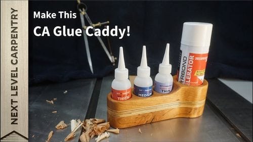 CA Glue Caddy Tools