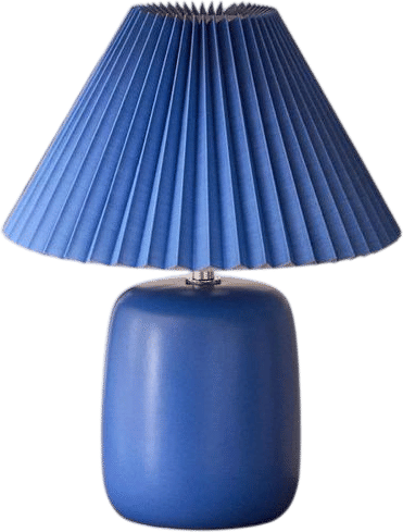 Joplin Table Lamp - Ceramic Cerulean
