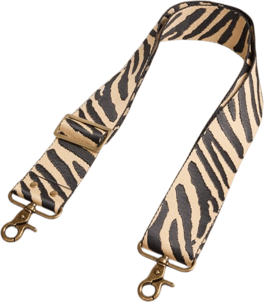 Parker Thatch Adjustable Crossbody Strap - Tiger Print