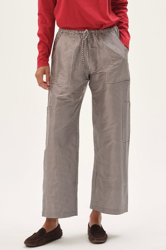 The Silk Taffeta Cargo Pant