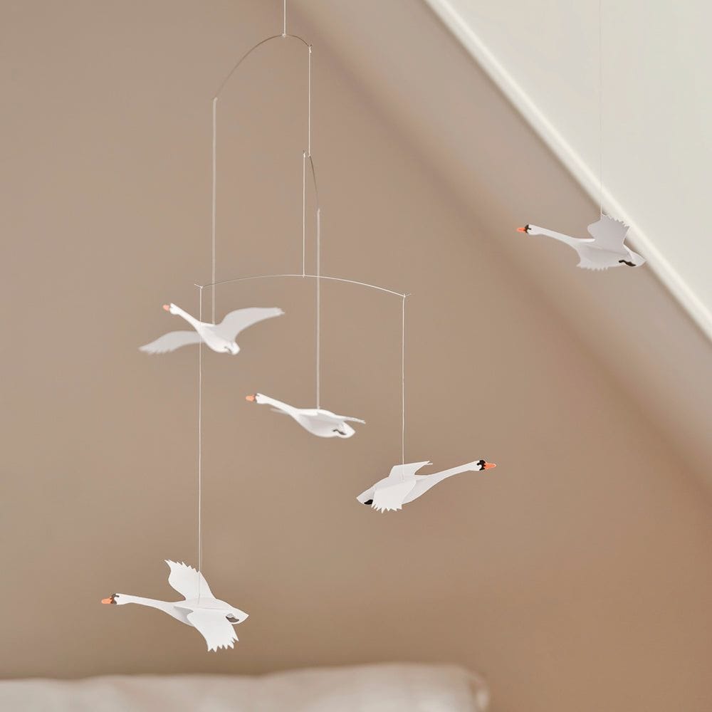 Nordic Swans Mobile