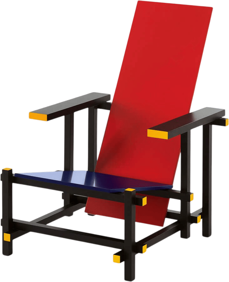 Red and Blue Chair