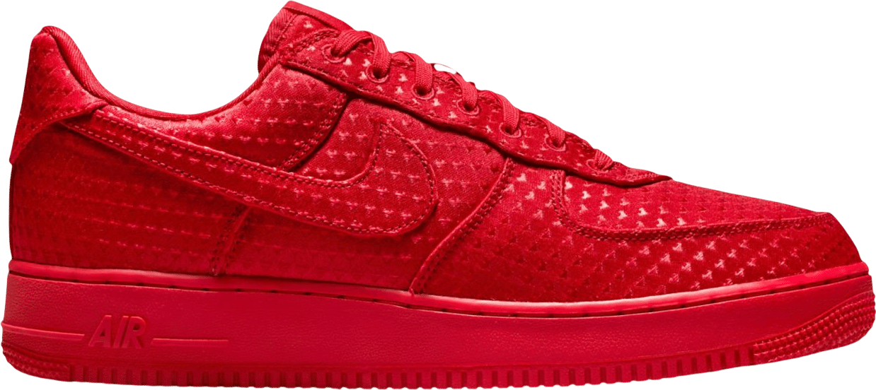 Valentine's Day AF1s (no leather! wee hearts!)