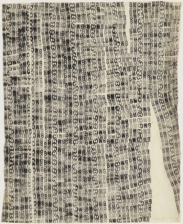 Ruth Asawa BMC Laundry Stamp Drawings