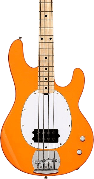 Sterling by Music Man StingRay RAY2 Electric Bass Guitar - Sunrise Orange