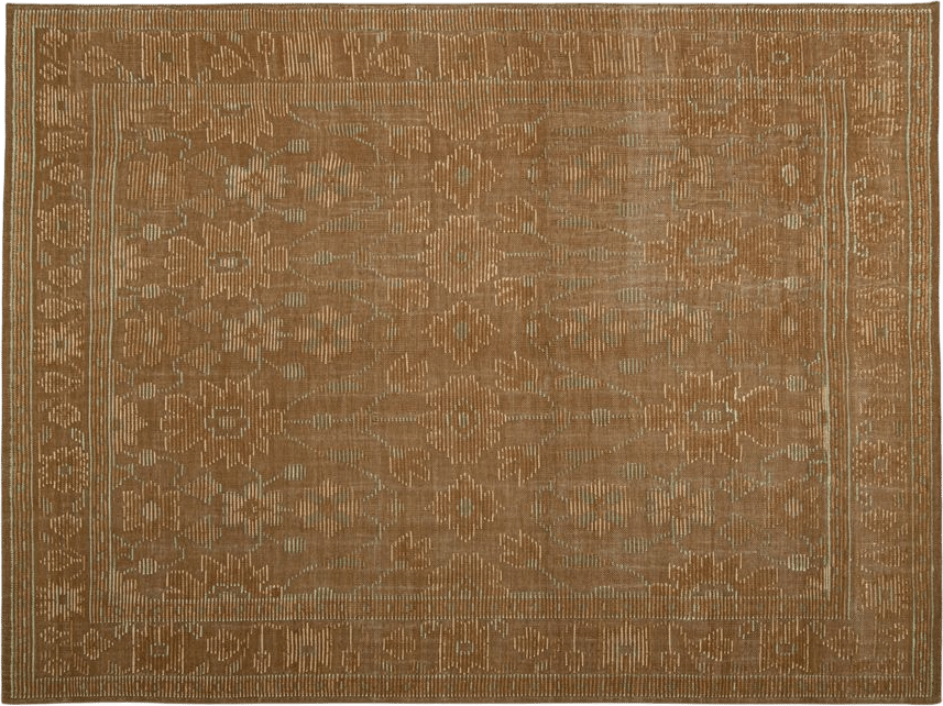 Washable Wool Hand Knotted Rug, Helen