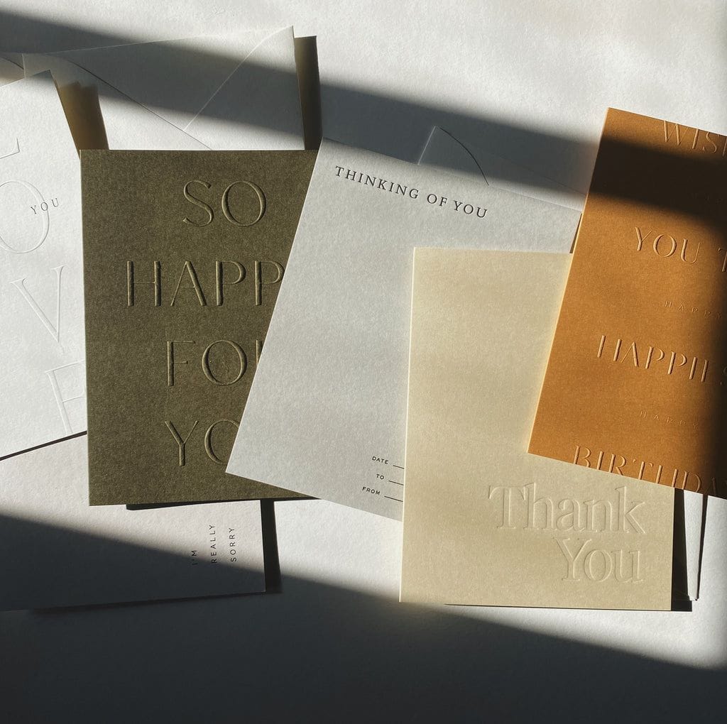 A Blank Card Box