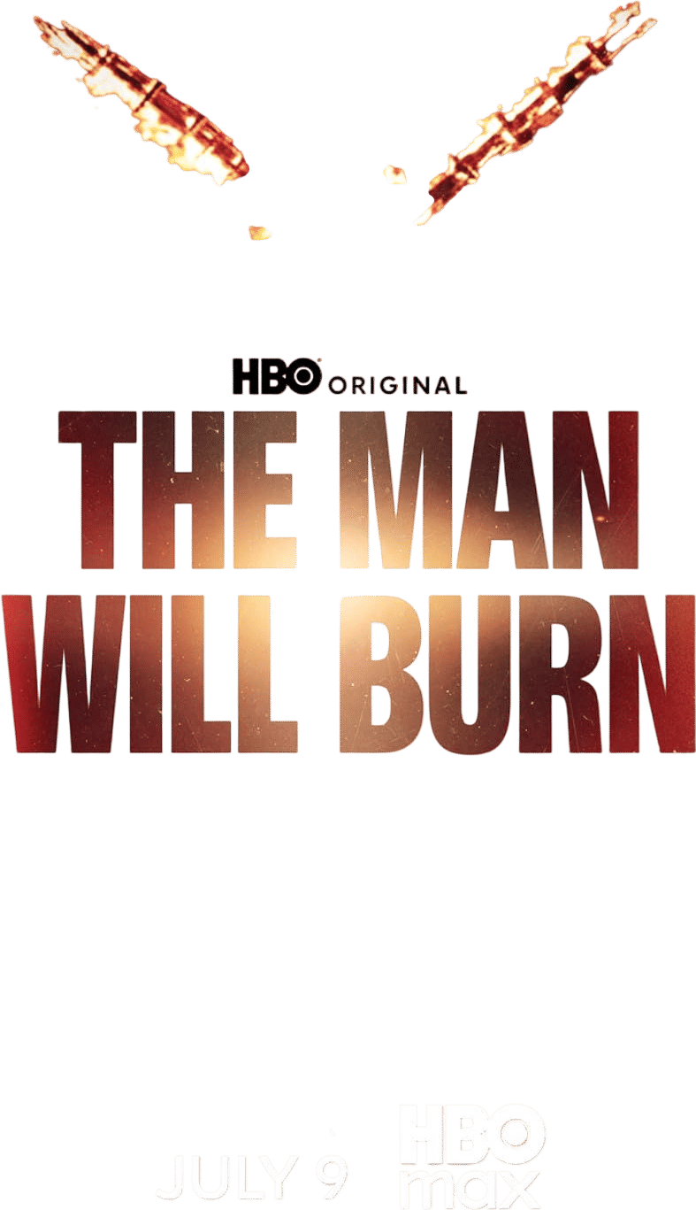 The man will burn