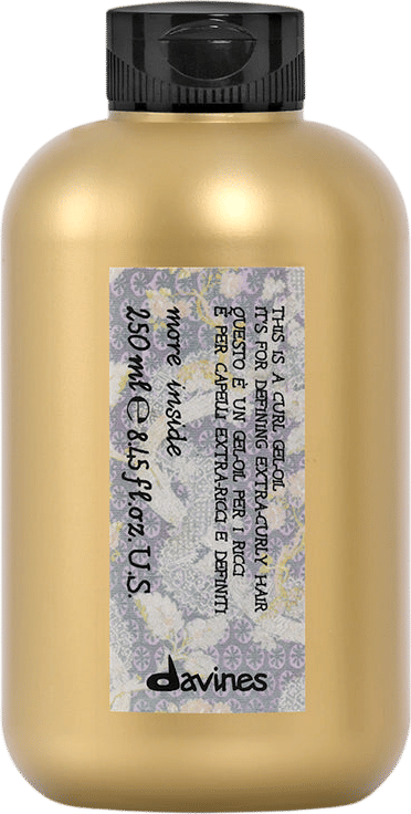 davines curl gel oil