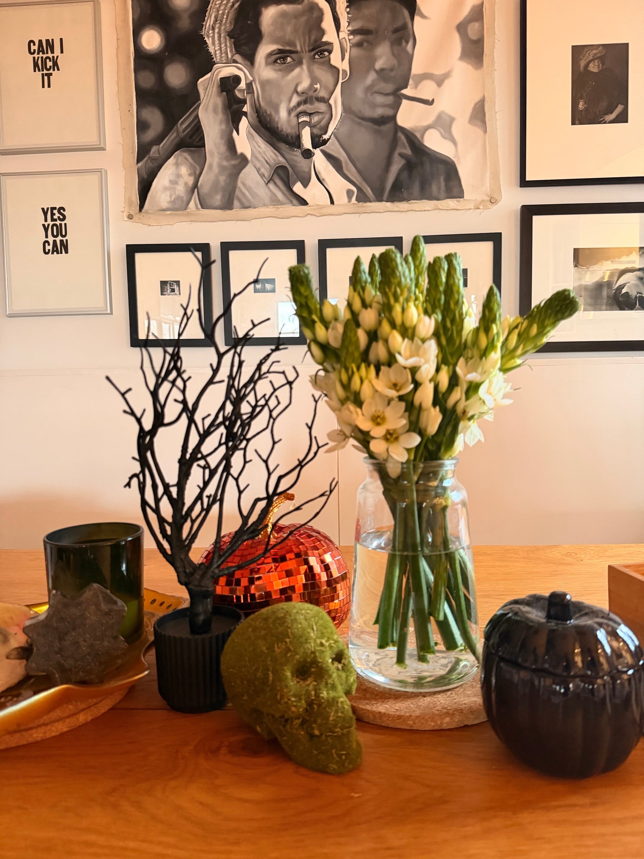 Decorating your home all month long for spooky season