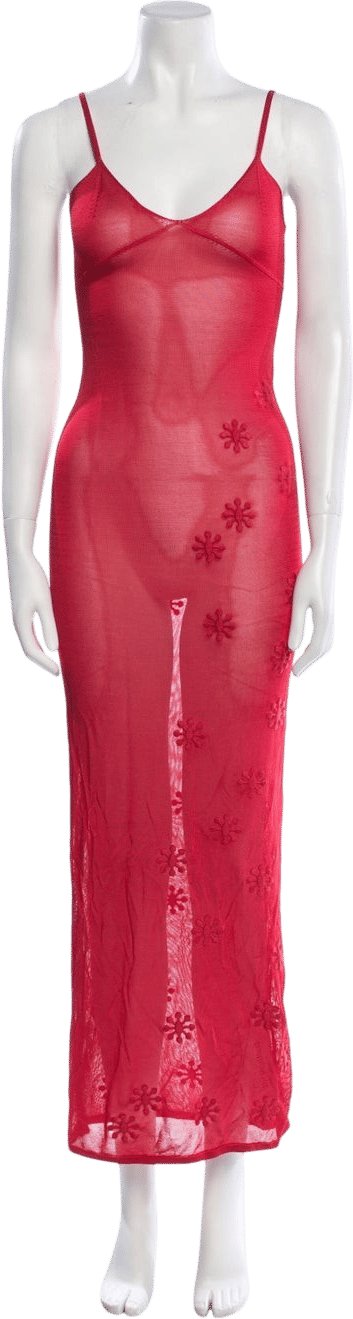 V-Neck Long Dress