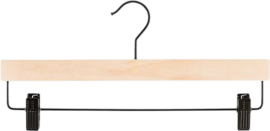 Slim Wooden Pant + Skirt Hanger