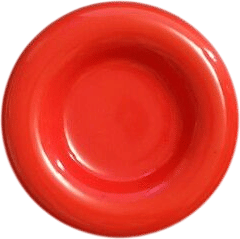 Vintage MCM Red Ceramic Bowl By Spagnolo For Sicart Italy | eBay