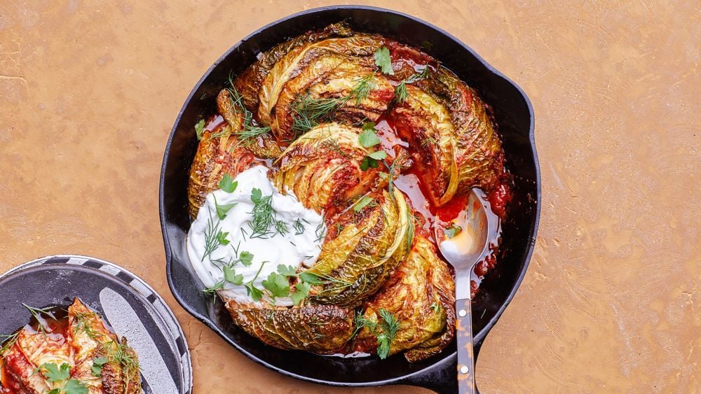 Fall-Apart Braised Cabbage